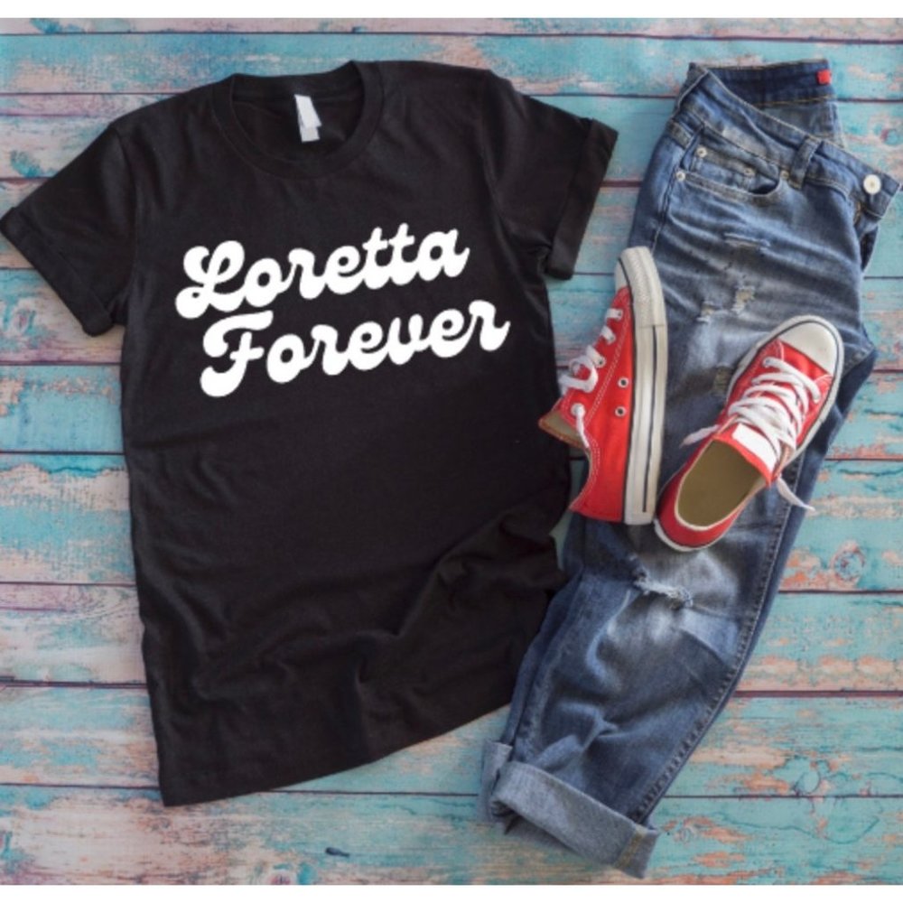 RIP Loretta Forever Country Music Legend Tee Shirt Graphic Crew Sweatshirt Lynn